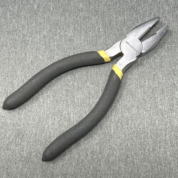 WorkForce Combination Pliers Wire Cutters Steel Grip Tool Forged Carbon Steel - Picture 4 of 8